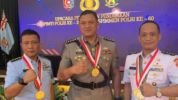 7 Perwira TNI-Polri Lulusan Terbaik Sespimti 2020, Ini Daftarnya
